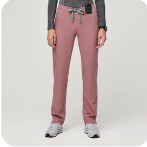 FIGS Mauve Skinny Leg Scrub Pants